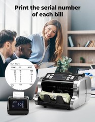 MUNBYN P01 Thermal Printer for IMC01, IMC08, IMC09 Money Counter Machine Mixed