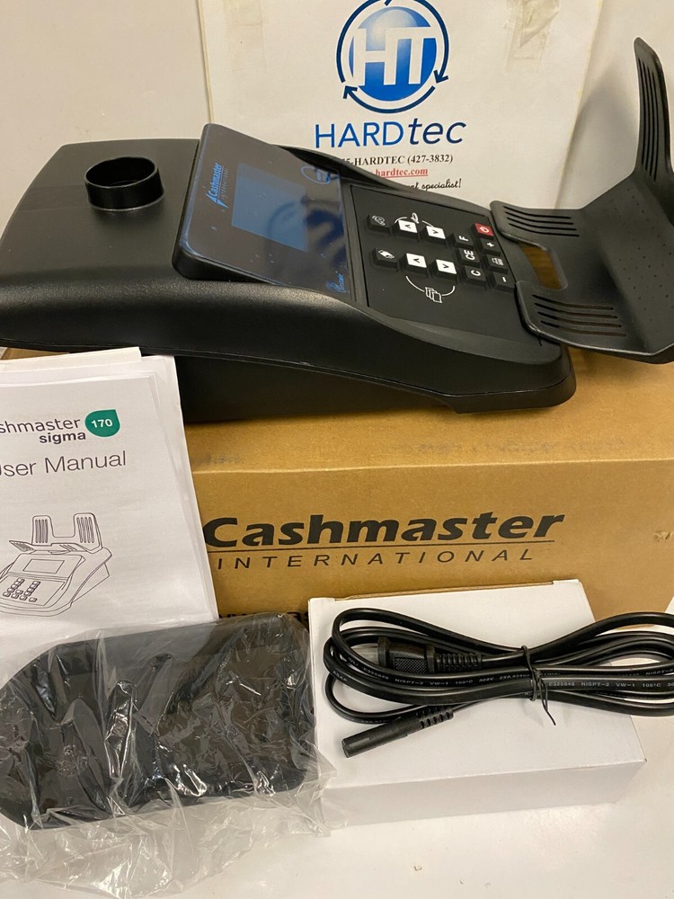 Cashmaster Sigma 170 Money Counter Scale – Swiss Currency – Not U.S. Dollars