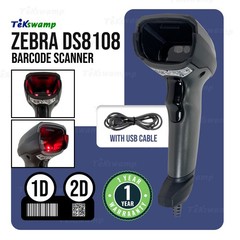 Zebra DS8108-DL00007ZZWW Barcode Scanner Imager w/USB Cable 1 YEAR WARRANTY!⚡️