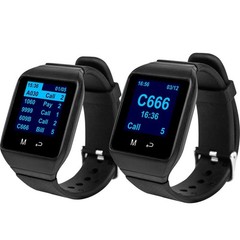 CATEL Restaurant Cafe Wireless Waiter Pager Set 1Watch 15Call Buttons Service