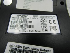 ID Tech SREDKey 2 Keypad Credit Card Reader Point of Sale IDSK2-535E
