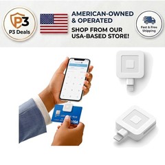 Square Magstripe Reader for Lightning with Instant Deposits – iOS Compatible