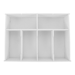Cash Box with Dividers 6-Grid Money Organizer Tray for Desk Drawer 13.97X10.0…