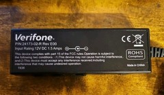 Genuine OEM Verifone Purple Multiport Ethernet Cable, Model# 24173-02-R