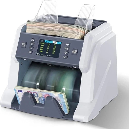 RIBAO BC-40 Money Bill Counter Machine Mixed Denomination Counting Commercial