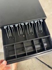 Volcora Heavy Duty Money Till Drawer Key Lock Compartments for Secure Management