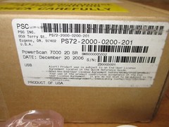 PSC PS72-2000-0200-201 *NEW OLD STOCK* Powerscan 7000 2D SR Barcode Scanner