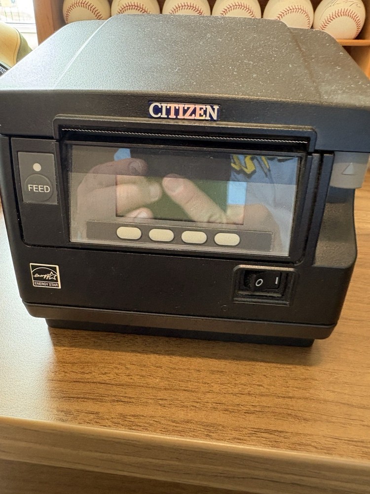 Used Citizen CT-S851 Thermal POS Receipt Printer in good working condition.