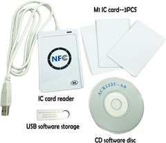 NFC Contactless Card Reader – USB Device with SDK & Mifare IC Cards Included