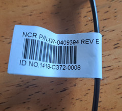 NCR Dual Cash Drawer “Y” Adapter Cable Replaces 1639-K045 & CB10330 For Epson