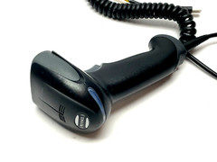 Keyence HR-100 Rev. F Handheld Barcode Scanner w/ HR-1C5UC Cable
