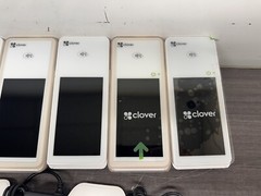 Lot Of 7 Clover Flex C401U Wireless Credit Card Handheld POS (LOCKED) – P8