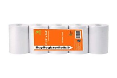 (10 Rolls) 2 1/4″ X 165′ Thermal Paper for Sharp XEA507 XEA407 XEA207 ERA247 …