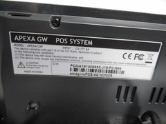SpotOn Apexa GW 15″ Point Of Sale System Terminal Tested 128GB SSD