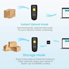 Bluetooth Barcode Image Reader – Lightweight and Long-Range Scanning
