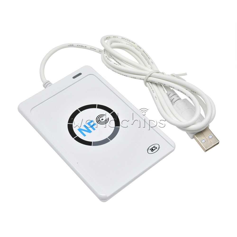 USB ACR122u NFC Reader&Writer 13.56Mhz RFID Copier Duplicator For iPhone top