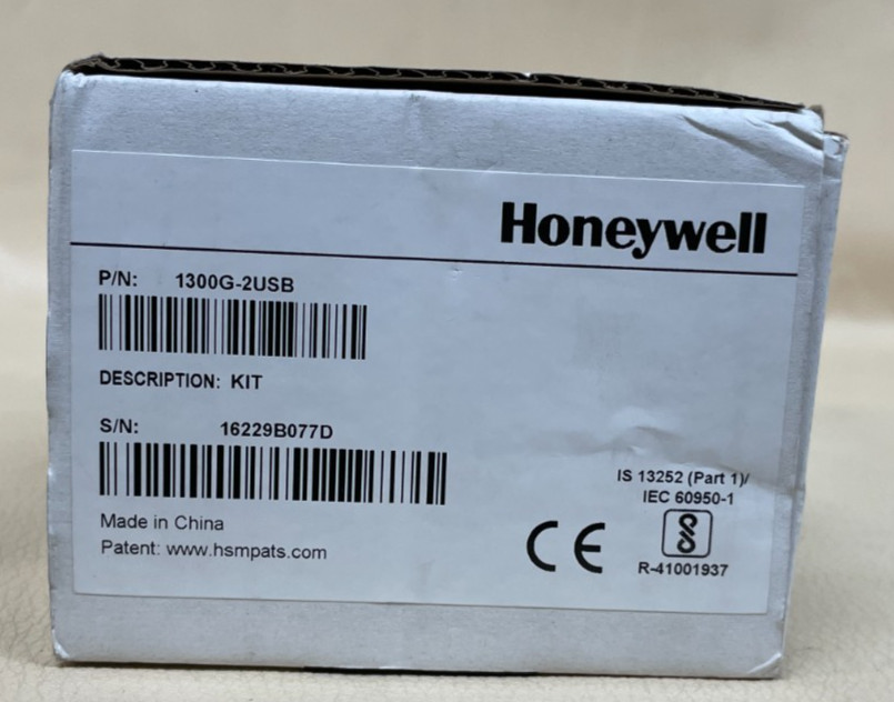 Honeywell 1300G-2USB Hyperion 1300G Wired Handheld Barcode Scanner w/ USB Cable