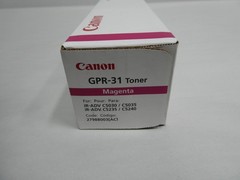 Genuine Oem Canon GPR-31 Magenta Toner Cartridge