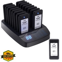 YYCALLING Restaurant Pager System,Beepers Wireless Calling System 16 Guest Pa…