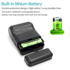 BISOFICE 58mm Portable Thermal Printer 2 Inch Wireless BT USB For IOS
