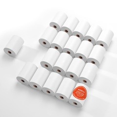 20 PCS 2 1/4 Inch x 85 ft Thermal Receipt Paper Cash Register Rolls POS Tape
