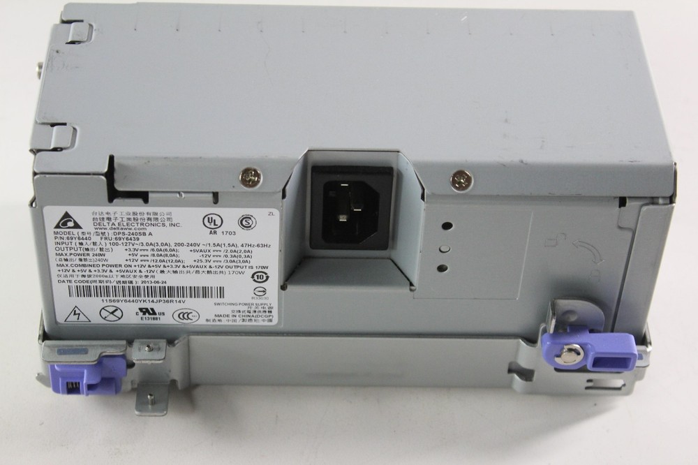 69Y6439 IBM 240W SurePOS 500 Models x2x, x6x, and x7x PSU 69Y6440, DPS-240SB A