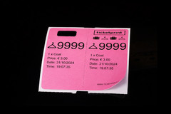 Cloakroom Ticket Roll 4400 pcs – Coatcheck Printer Tickets for Clubs & Events