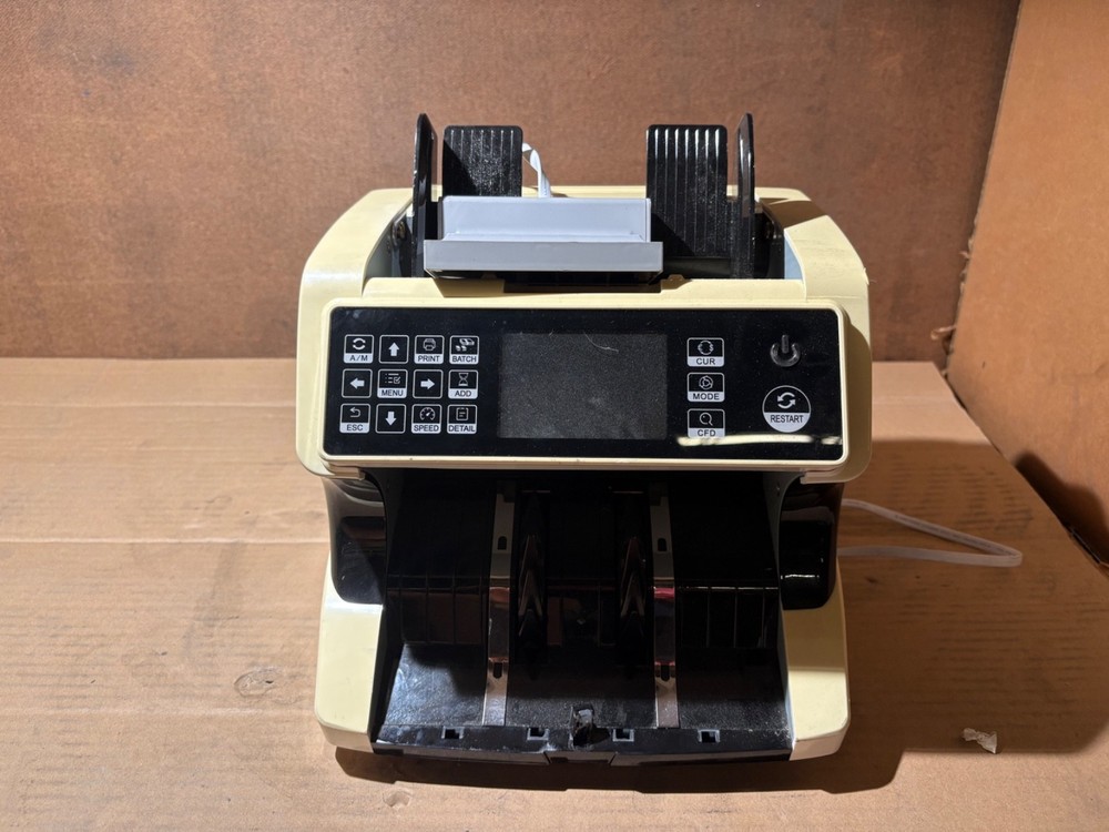 MUNBYN IMC01 Money Counter Machine Mixed Denomination Counterfeit Detection