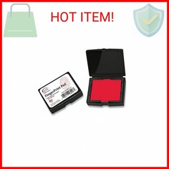 LEE Inkless Fingerprint Pad, 2.25″ x 1.75″, Red