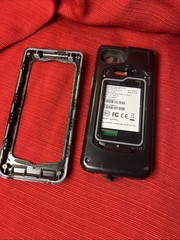 HONEYWELL SL-ES-G SL42 CAPTUVO BARCODE SLED SCANNER CASE Only No Battery