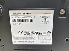 Star TSP800II POS Thermal Wide Receipt Label Printer USB PRINTER ONLY/JUA3728