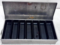 Vintage Umco Model 10 Metal Tackle Box Organizer Trays Watertown MN USA