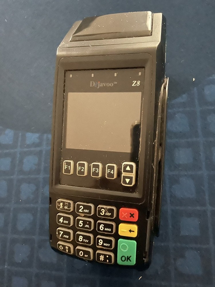 Dajavoo Z8 VEGA3000 Wifi No Dail Magnetic POS System Credit Card Terminal Used