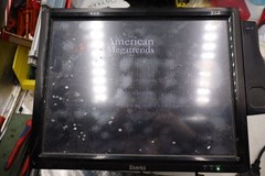 SAM4S SPT-4740 POS PosReady 7 Touchscreen. Has power, untested, parts no returns