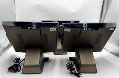 LOT OF 3 NCR 15″ Touchscreen POS Terminal 7754-XXXX-YYYY