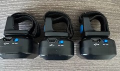Eyoyo 2D Wireless Ring Wearable Barcode Reader Fit For Warehouse EY-026 Set of 3