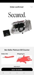 Ben Baller Platinum Money 💵 Counter Shock Drop **Confirmed Order** 💵 💵