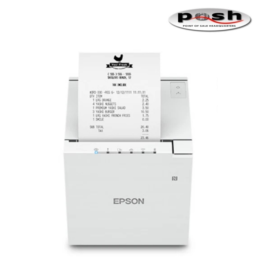 NEW Epson TM-M30III Thermal POS Receipt Printer White USB Ethernet C31CK50011