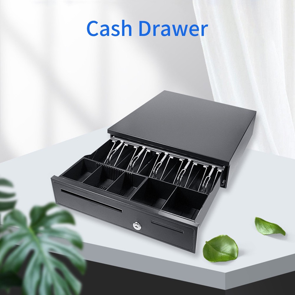 POS Cash Register Drawers Cashier Cashbox With 5 Bill 5 Money FPLU