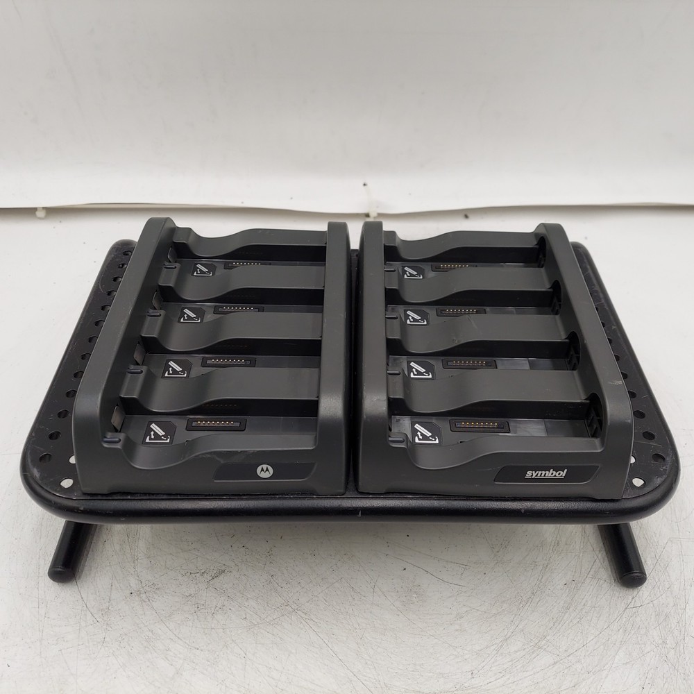LOT OF 2 SYMBOL SAC4000-4000CR Four Slot Battery Charger