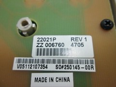 Zebra 22021P Rev 1 Front Panel From 170xill/170xilll Series Printer