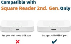Magnetic Case for Square Reader 2nd Generation Contactless Chip Card Protector