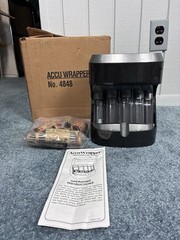 Magnif Accuwrapper Motorized Coin Sorter Sorts Wraps & Counts Coins Bank USA