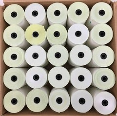 Receipt Labels 2-Ply Dot Matrix Impact 3″ x 3″ White 51579-4005 – 50 Rolls