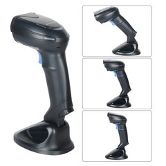 Datalogic GD4590-BK-B 2D Barcode Scanner w/ Stand Commercial Services USB Cable