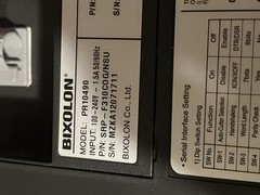 Bixolon Printer Model PR10490 Thermal Receipt Printer
