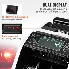 VEVOR Money Counter Bill Counting Machine UV MG IR DD USD EUR Small Business