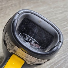 Zebra DS4208 Barcode Scanner Handheld Grey Yellow USB Wired Tested