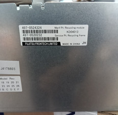 Fujitsu GSR50 Bill Recycler(Top module/Cash Box/Dispenser KD04013