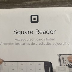 Square Reader for Magstripe Reader with Lightning (iPhone) Connector Credit Card